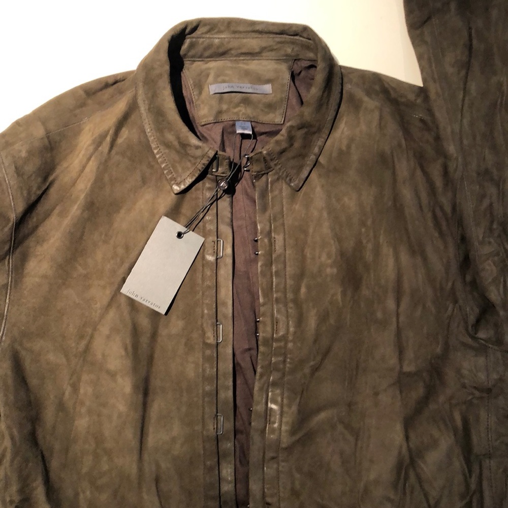 NEW WITH TAGS | John Varvatos suede jacket